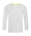 Heren Sportshirt Lange mouw Stedman ST8420 White